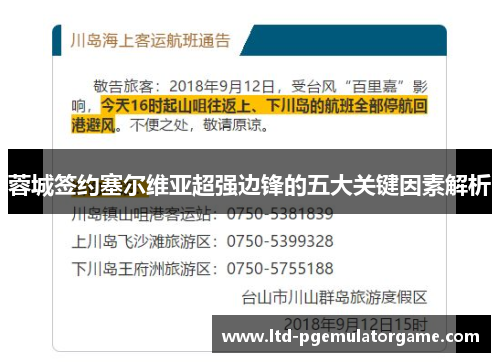 蓉城签约塞尔维亚超强边锋的五大关键因素解析