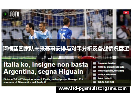 阿根廷国家队未来赛事安排与对手分析及备战情况展望 阿根廷国家队未来赛事安排与对手分析及备战情况展望