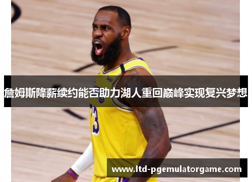 詹姆斯降薪续约能否助力湖人重回巅峰实现复兴梦想